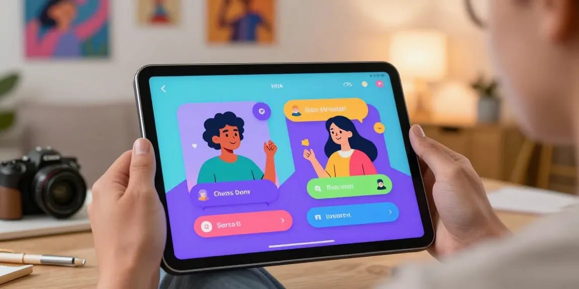 Engaging virtual chat experience showcasing diverse characters in porn ai chat.
