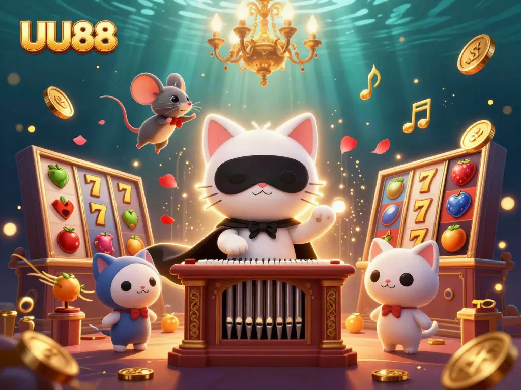 UU88 brings the thrill of slots to life with dynamic casino elements in a captivating 3D scene.