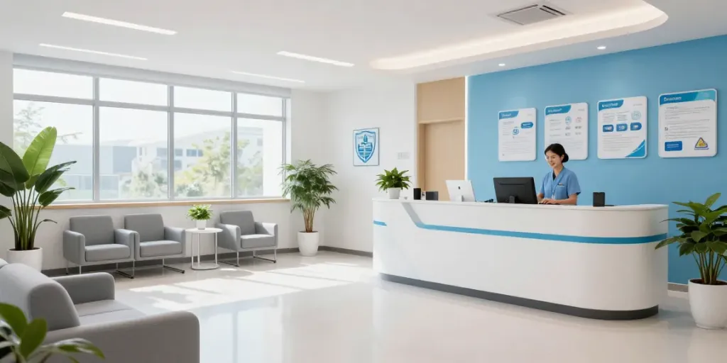 Professional healthcare services at a clinic, featuring patient care in a welcoming environment with a focus on link gacor.