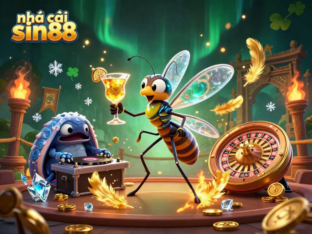 Engage in thrilling wins with nhà cái sin88 as vibrant casino mascots bring excitement alive.