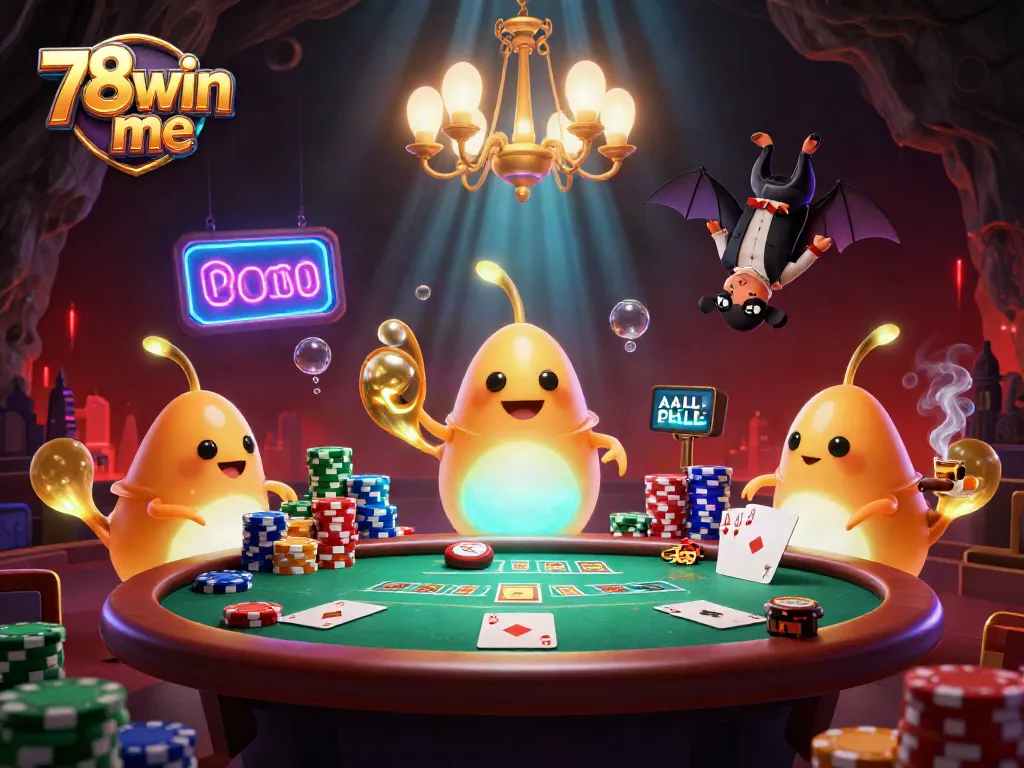 Engage in thrilling games at 78win me while enjoying this vibrant casino experience with glowworms.