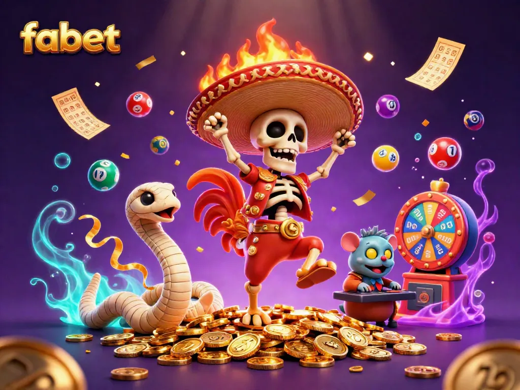 Experience fabet's exciting gaming atmosphere with vibrant characters and dynamic action.